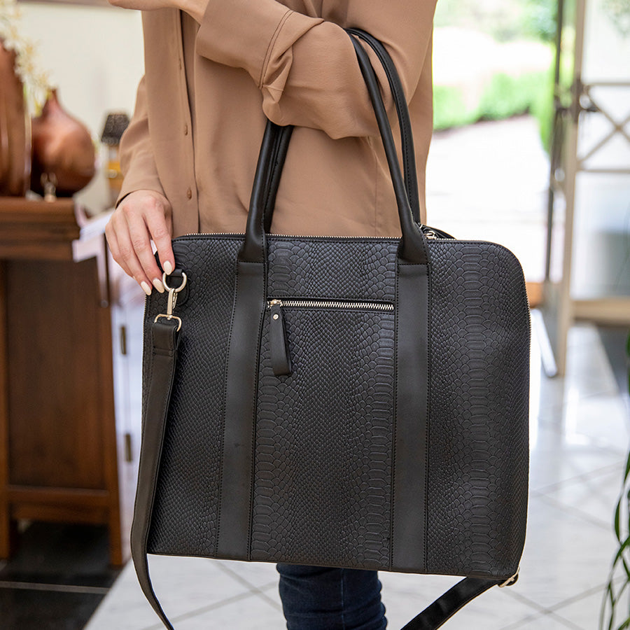 Melissa Laptop Handbag + Removable Cooler Bag