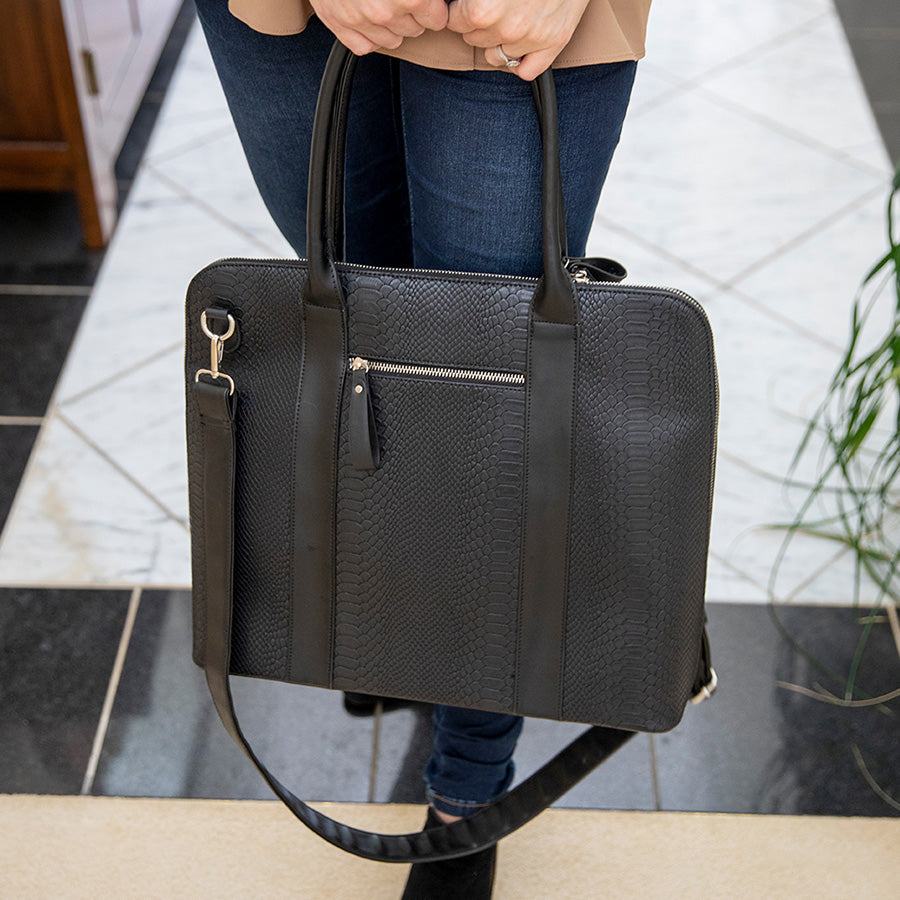 Melissa Laptop Handbag + Removable Cooler Bag