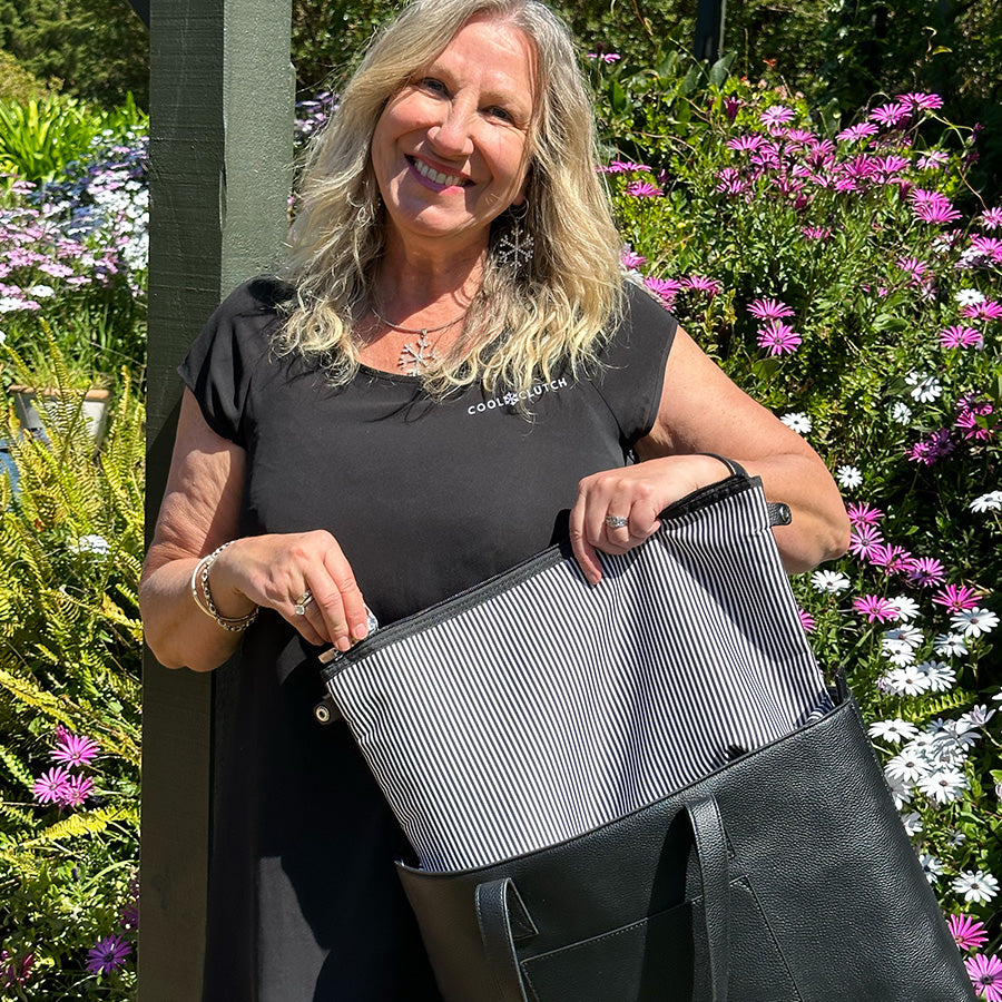 Andrea Large Tote  + Removable Cooler Bag