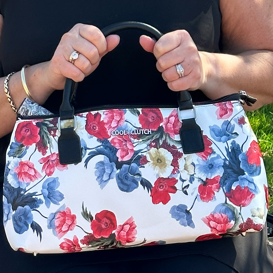 Poppy Wine Cooler Handbag