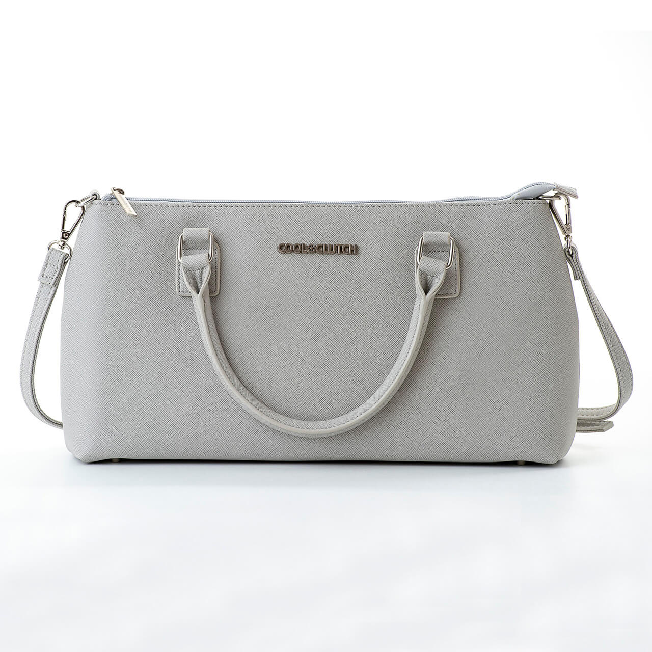 Dorrie Cool Clutch (Grey) Cooler bags - Cool Clutch cooler bag handbag insulated wine lunch handbags