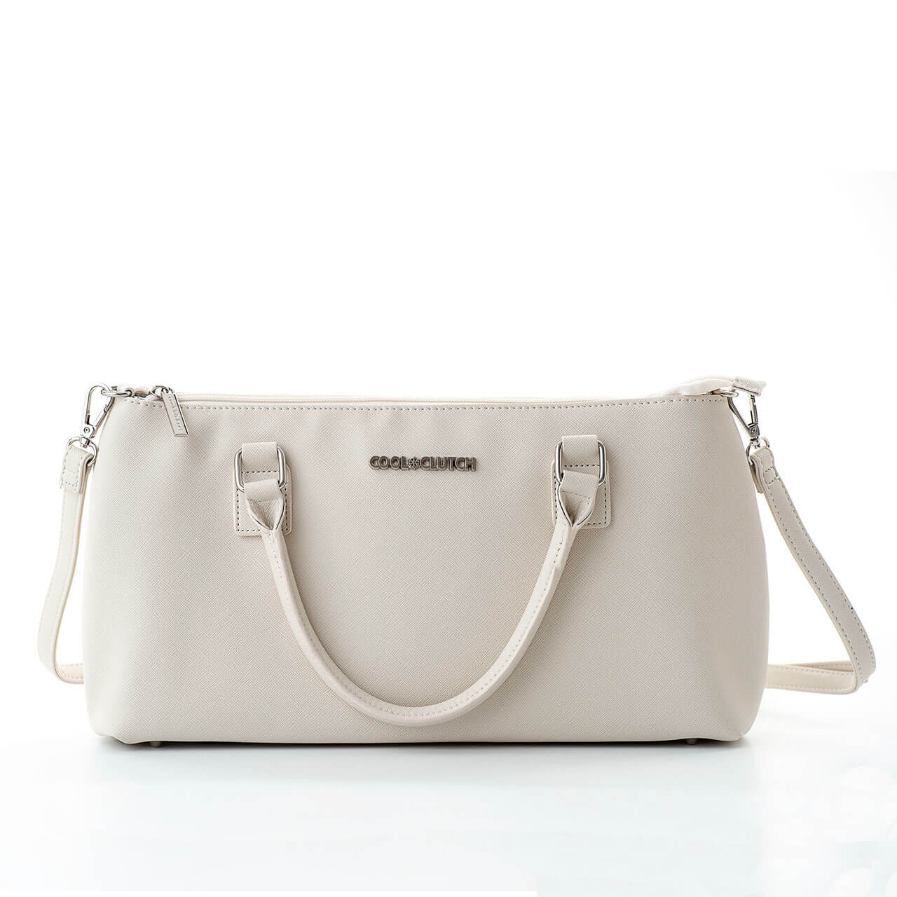 Milla Cool Clutch (Cream) Cooler bags - Cool Clutch cooler bag handbag insulated wine lunch handbags