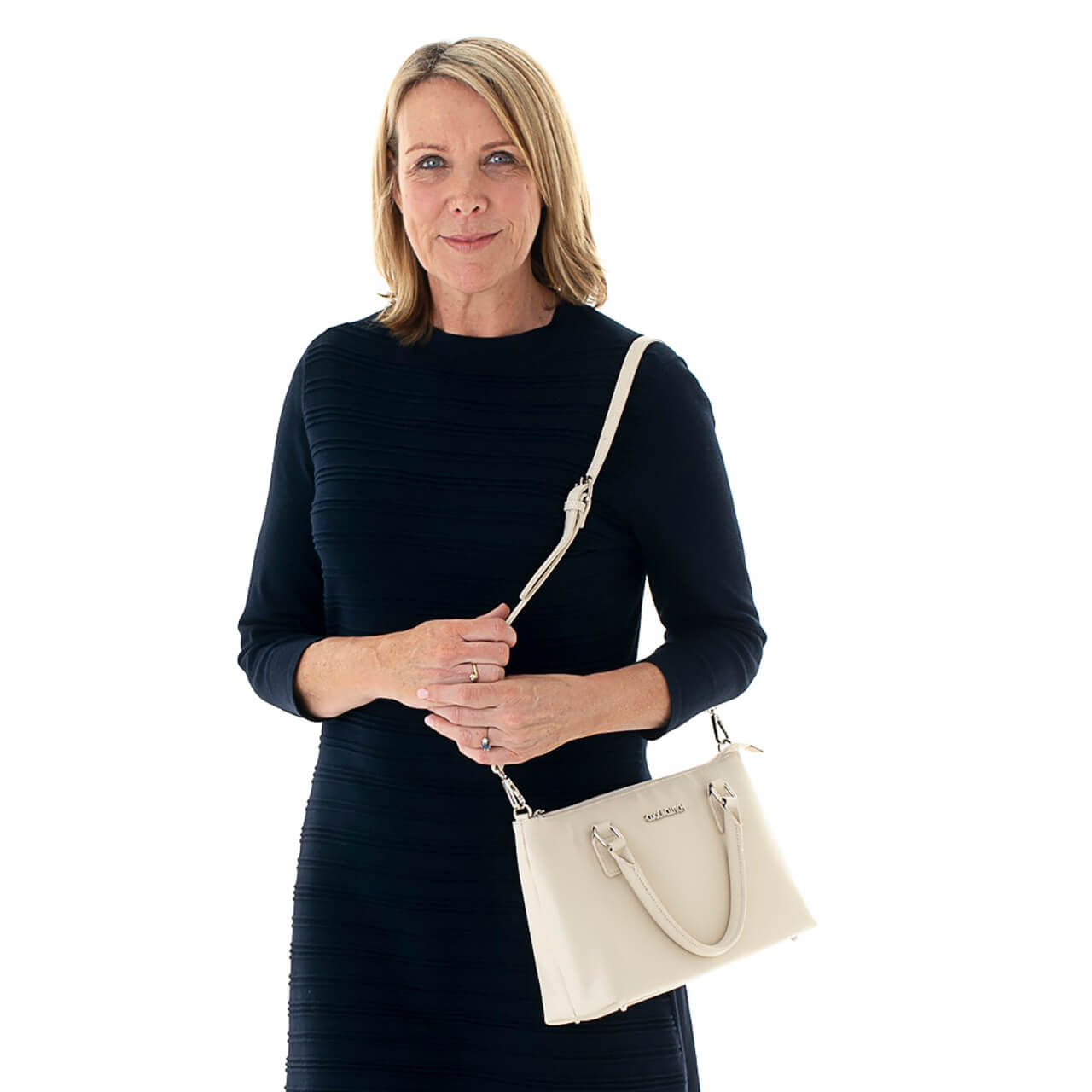 Milla Cool Clutch (Cream) Cooler bags - Cool Clutch cooler bag handbag insulated wine lunch handbags