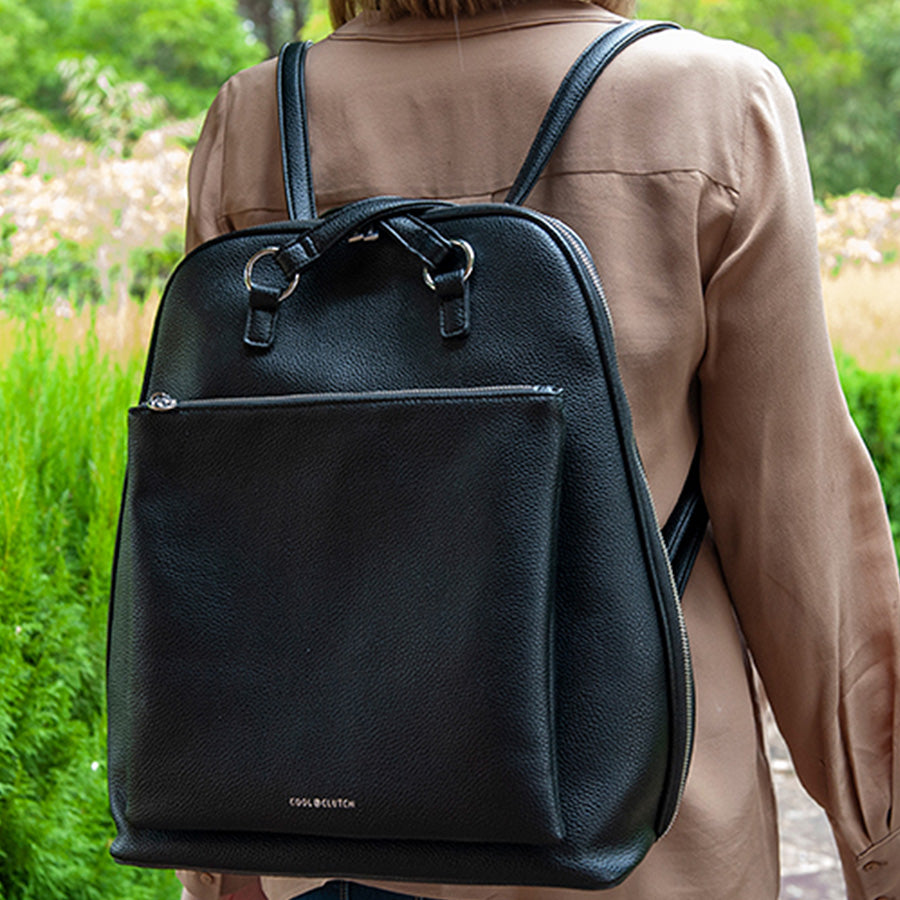 Madeleine Laptop Backpack + Removable Cooler Bag