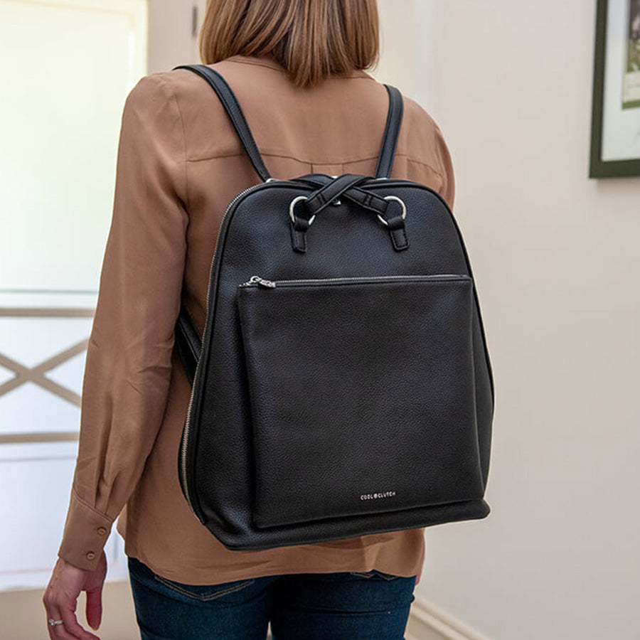 Madeleine Laptop Backpack + Removable Cooler Bag