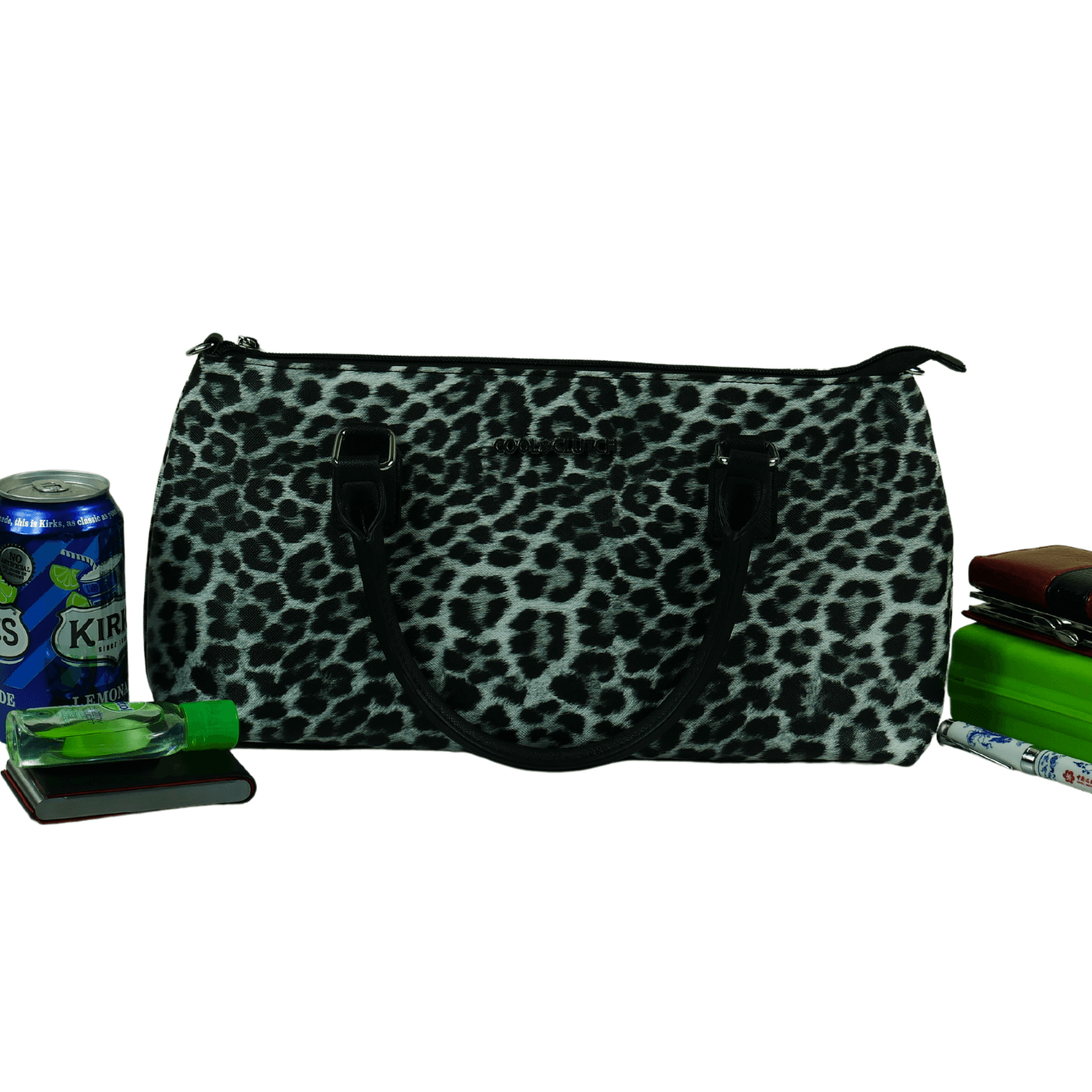 Emma Handbag Cooler bag (Black/White Leopard)