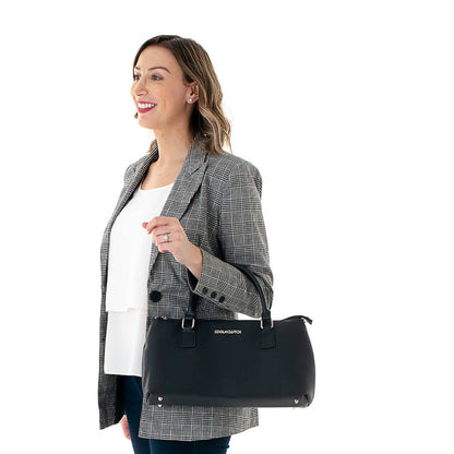 Amy Cool Clutch (Black) Cooler bags - Cool Clutch cooler bag handbag insulated wine lunch handbags