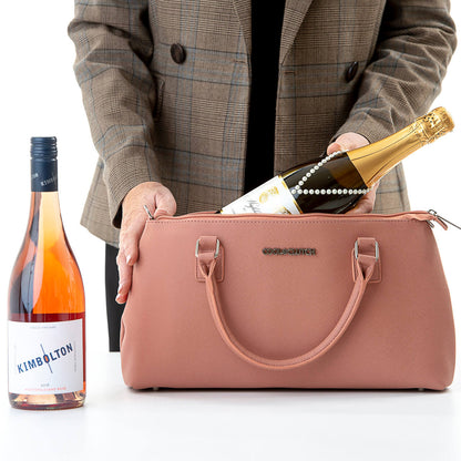Katrina Cool Clutch (Blush) Cooler bags - Cool Clutch cooler bag handbag insulated wine lunch handbags